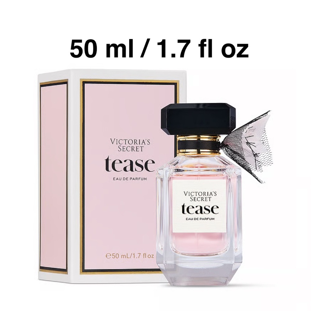 Victoria's Secret Tease Perfume 50ml with Black Cap